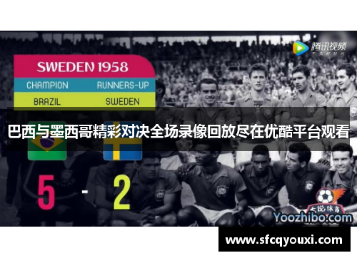 巴西与墨西哥精彩对决全场录像回放尽在优酷平台观看